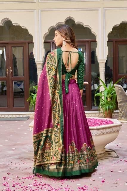 Artriddhs Dola silk vol 106 Traditional lehengha choli wholesalers in Kolkata